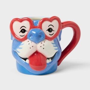 14.7 fl oz Earthenware Mug - Spritz